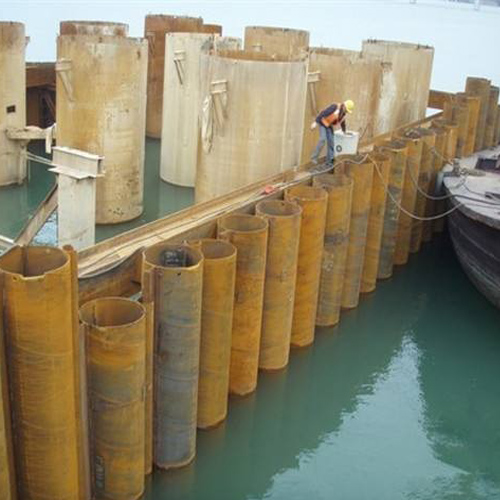 湘西钢护筒现场安装