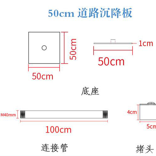 湘西沉降板规格型号如何选择？